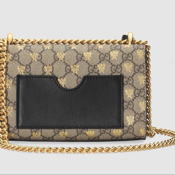 Gucci Padlock GG Bees Shoulder Bag - Picture 3 of 7